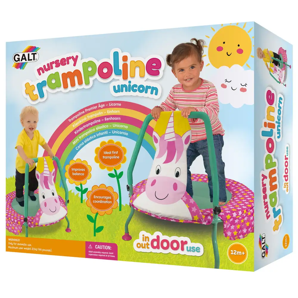 Jucarii exterior - Trambulina - Unicorn Galt 12 luni+