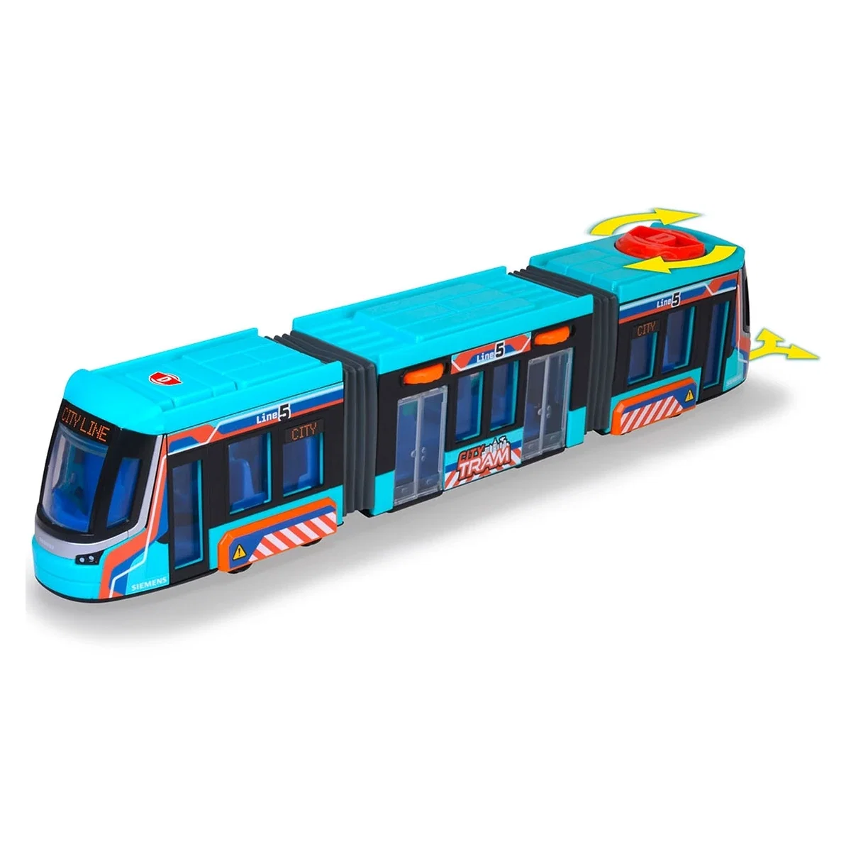 Tramvai jucarie Dickie Toys Siemens City Tram 41,5 cm - albastru 3 ani+ [1]