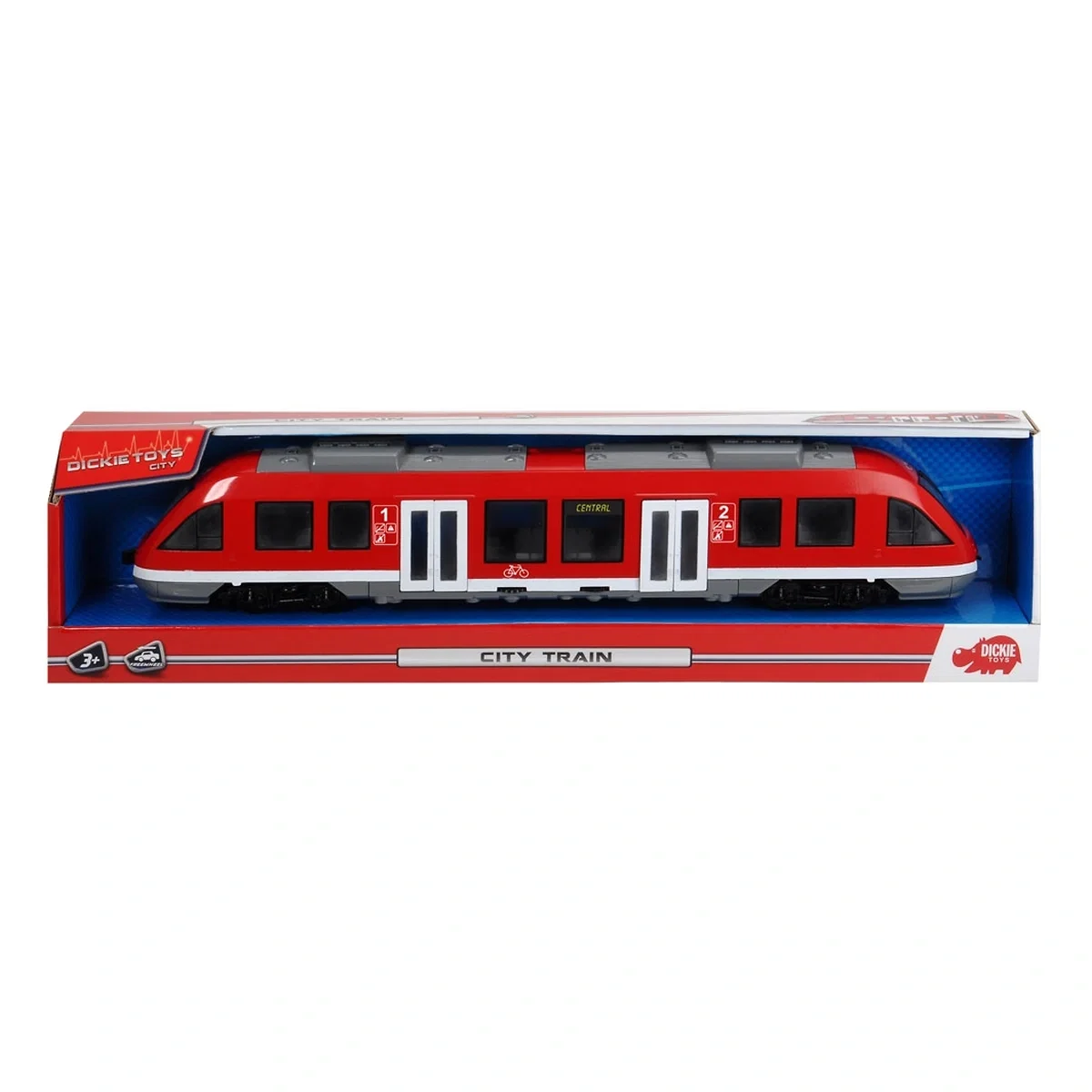 Tren Dickie Toys City Train 3 ani + [5]
