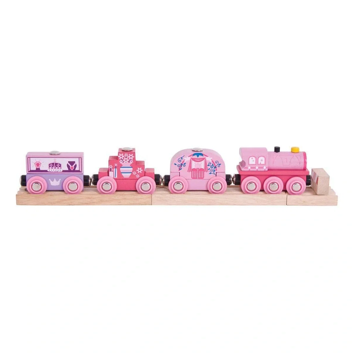 Trenulete si accesorii - Trenuletul printesei BIGJIGS Toys 3 ani+