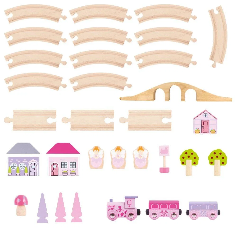 Trenuletul zanelor BIGJIGS Toys 3 ani+ [3]