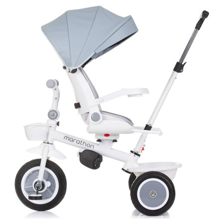 Tricicleta Chipolino Marathon, sezut rotativ, pozitii de inclinare, Ash grey [6]