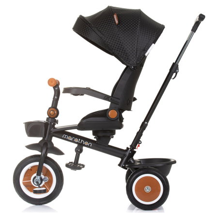 Tricicleta Chipolino Marathon, sezut rotativ, pozitii de inclinare, Obsidian [2]