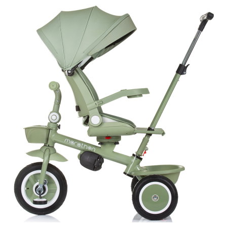 Tricicleta Chipolino Marathon, sezut rotativ, pozitii de inclinare, Pastel green [6]