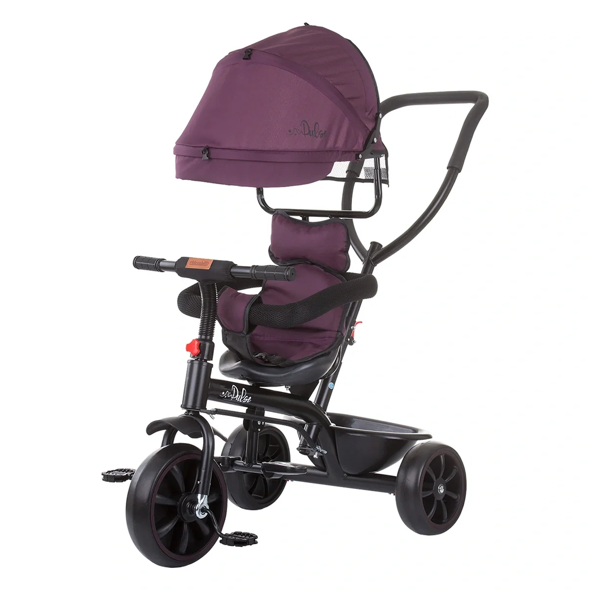 Triciclete copii - Tricicleta Chipolino Pulse lilac 5 ani