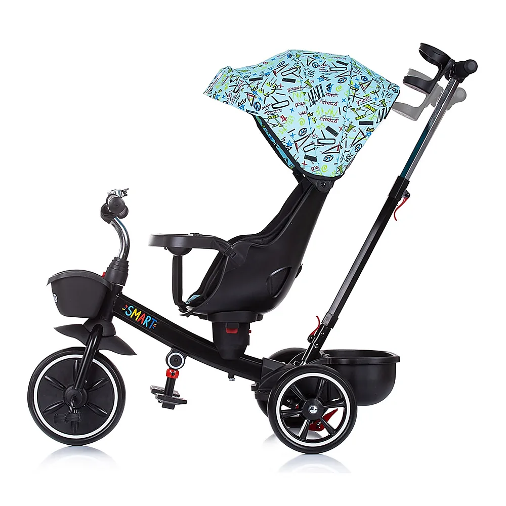 Tricicleta Chipolino Smart cu sezut reversibil, Blue 1 an [1]