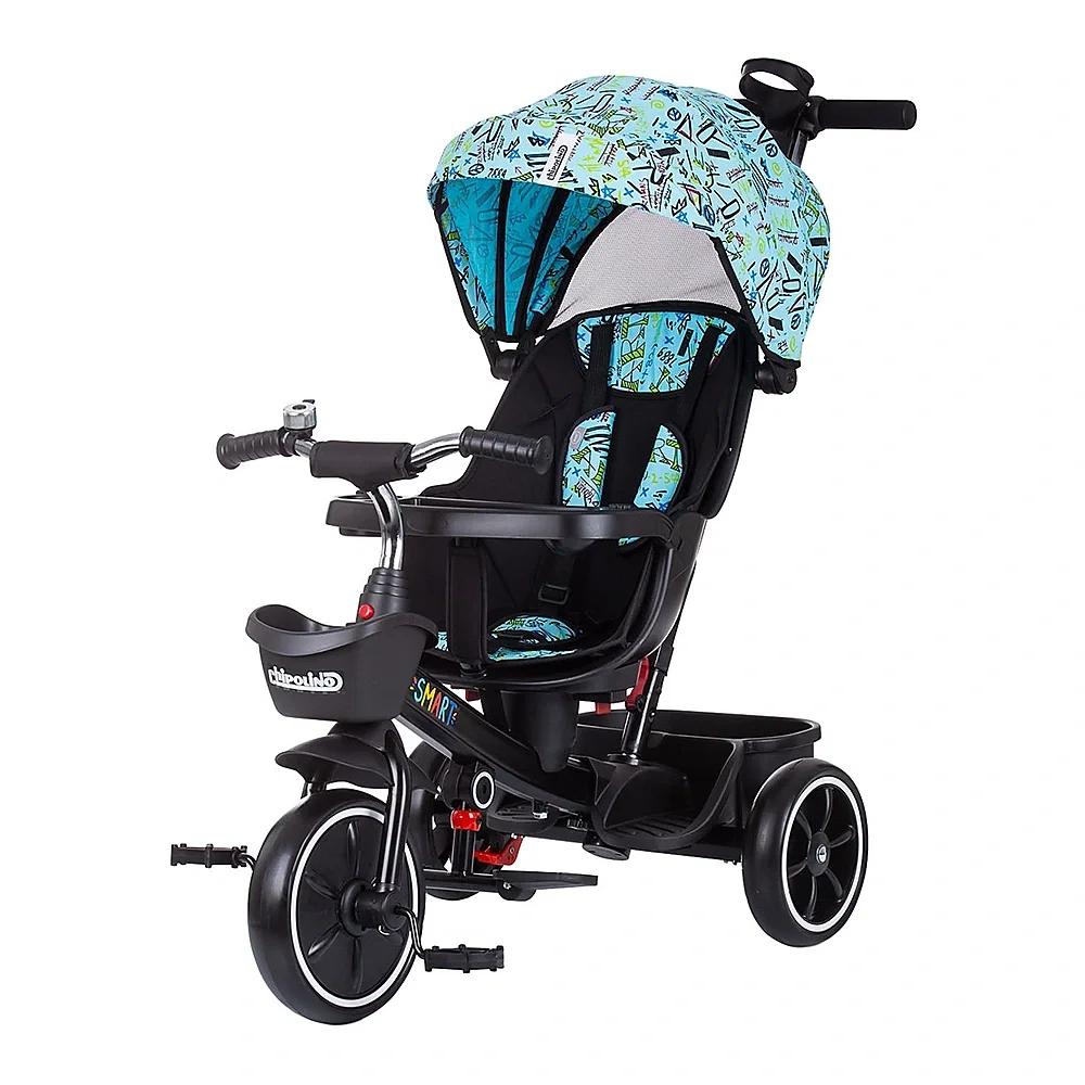 La plimbare - Tricicleta Chipolino Smart cu sezut reversibil, Blue 1 an