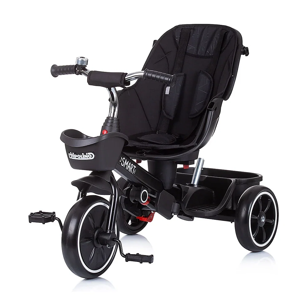 Tricicleta Chipolino Smart cu sezut reversibil, Raven 1 an [3]