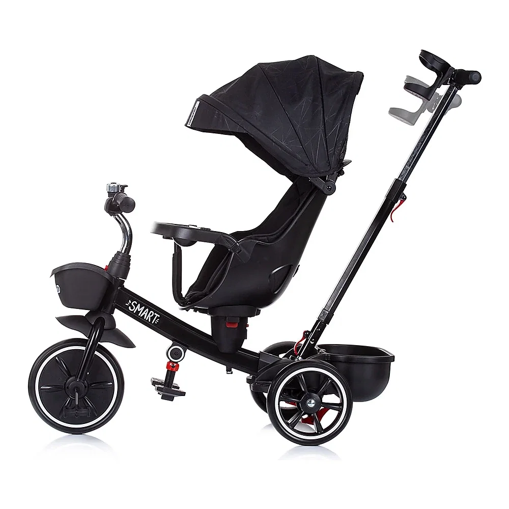 Tricicleta Chipolino Smart cu sezut reversibil, Raven 1 an [1]
