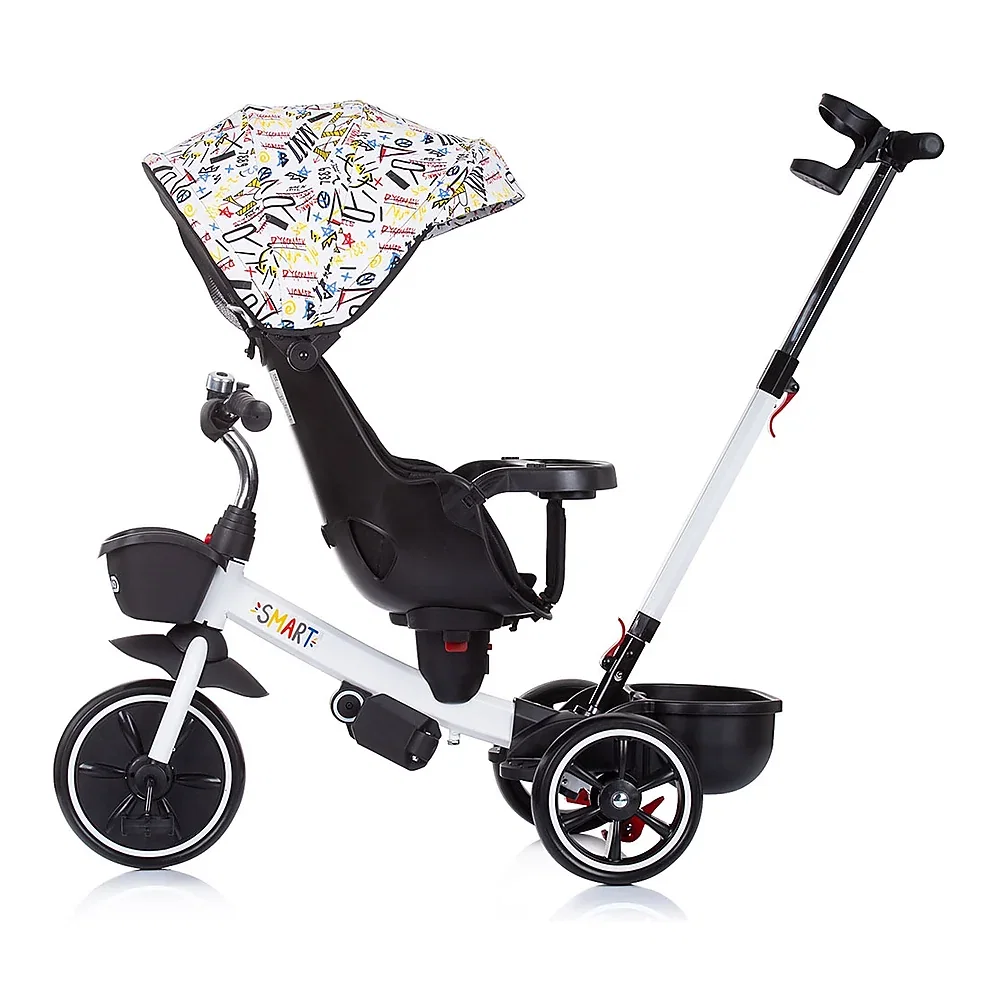 Tricicleta Chipolino Smart cu sezut reversibil, White 1 an [2]
