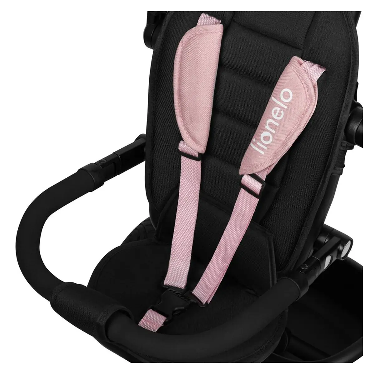 Tricicleta copii, Lionelo, Berry, 2 in 1, Multifunctionala, Scaun reversibil, Rotire 360 grade, Roz 9 luni [6]