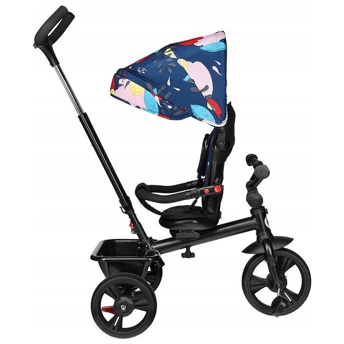 Tricicleta copii, Lionelo, Haari, Ultrapliabila, Multifunctionala, Suport picioare, Control al directiei, Scaun [7]