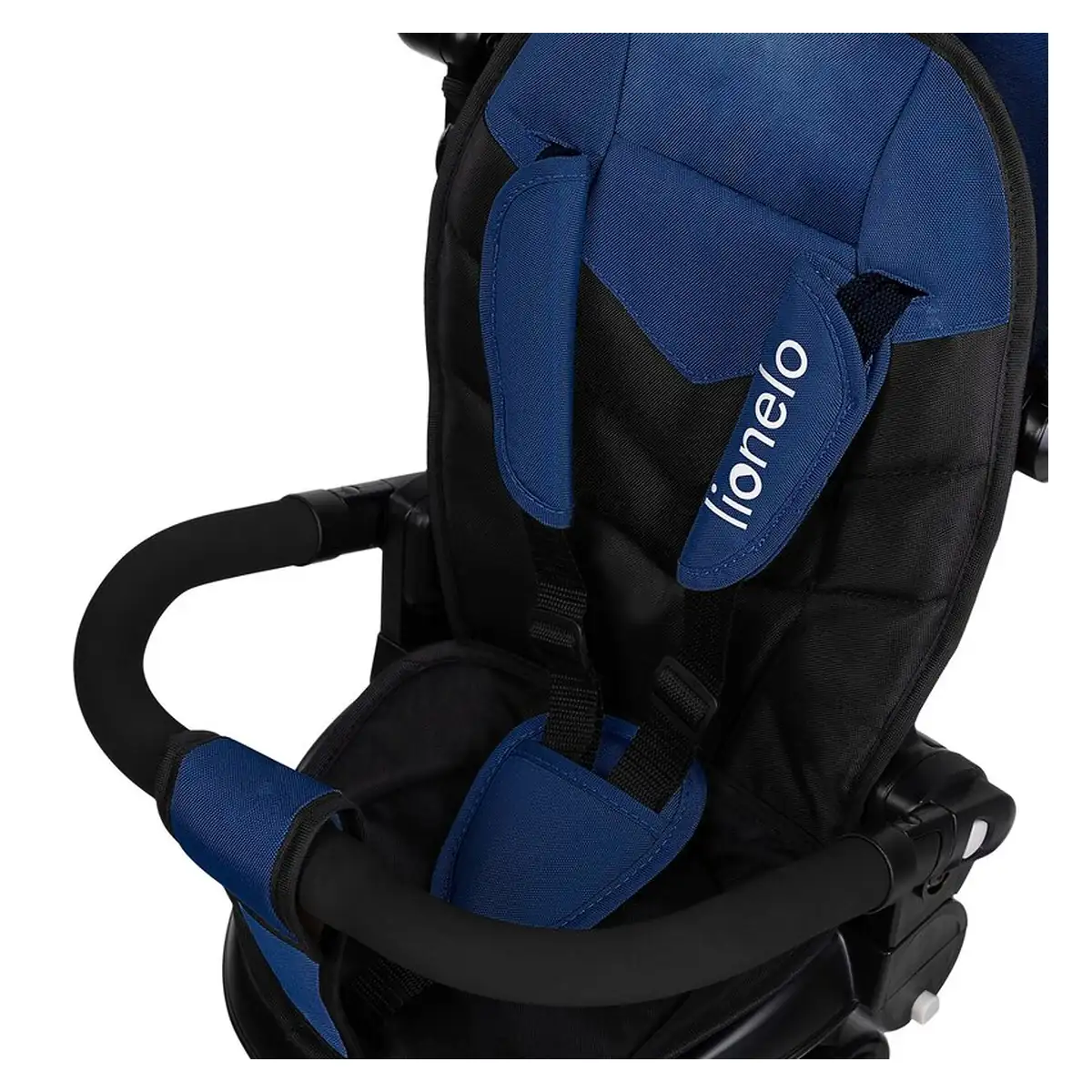 Tricicleta copii, Lionelo, Tris Plus, Ultrapliabila, Scaun reversibil, Blue denim 9 luni [18]