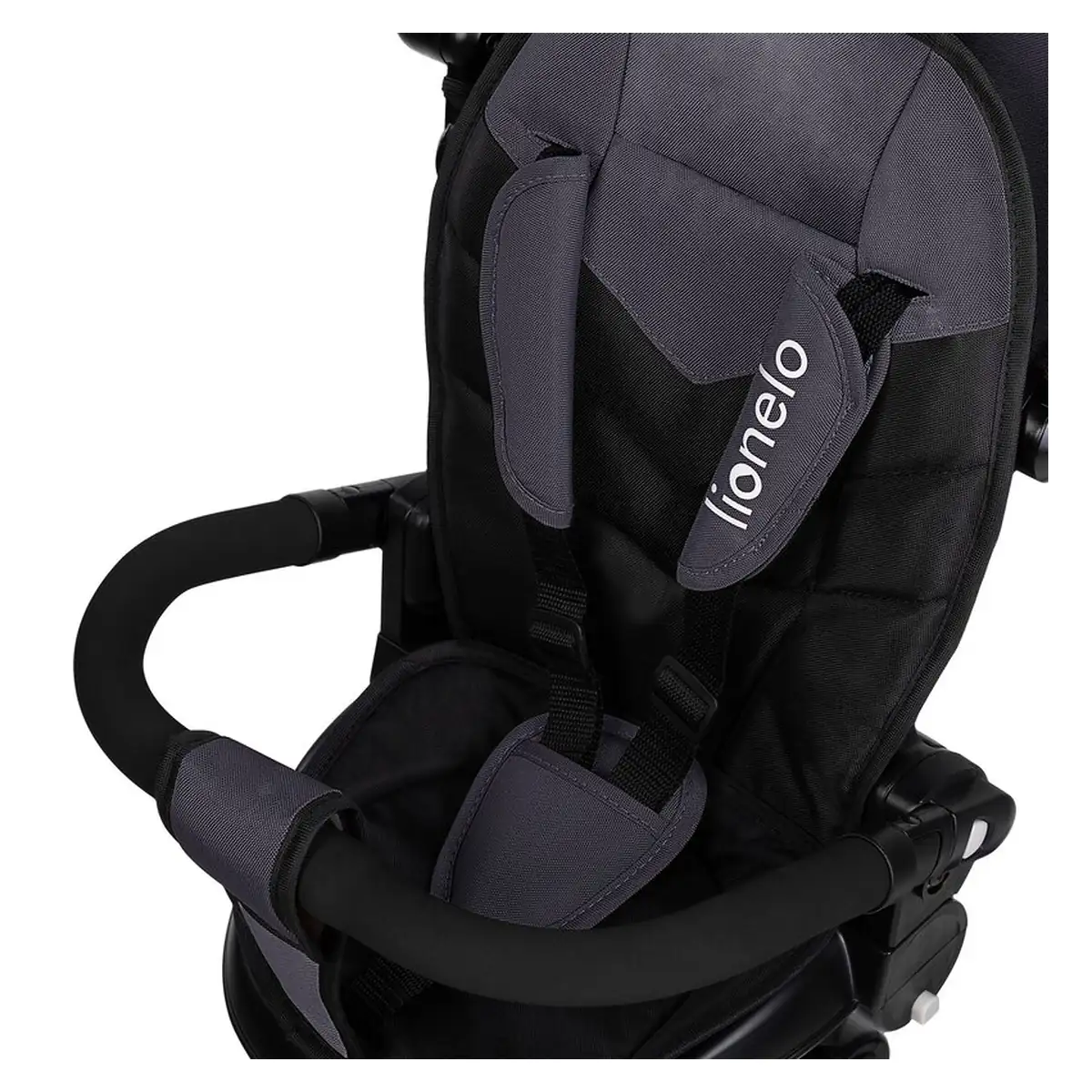 Tricicleta copii, Lionelo, Tris Plus, Ultrapliabila, Scaun reversibil, Grey stone 9 luni [12]
