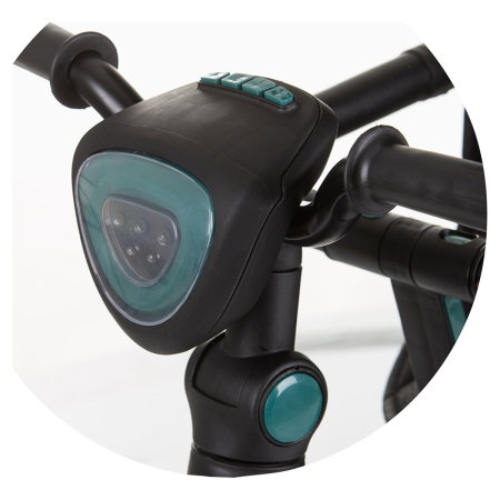 Tricicleta cu copertina si sezut reversibil Chipolino Derby teal 5 ani [8]