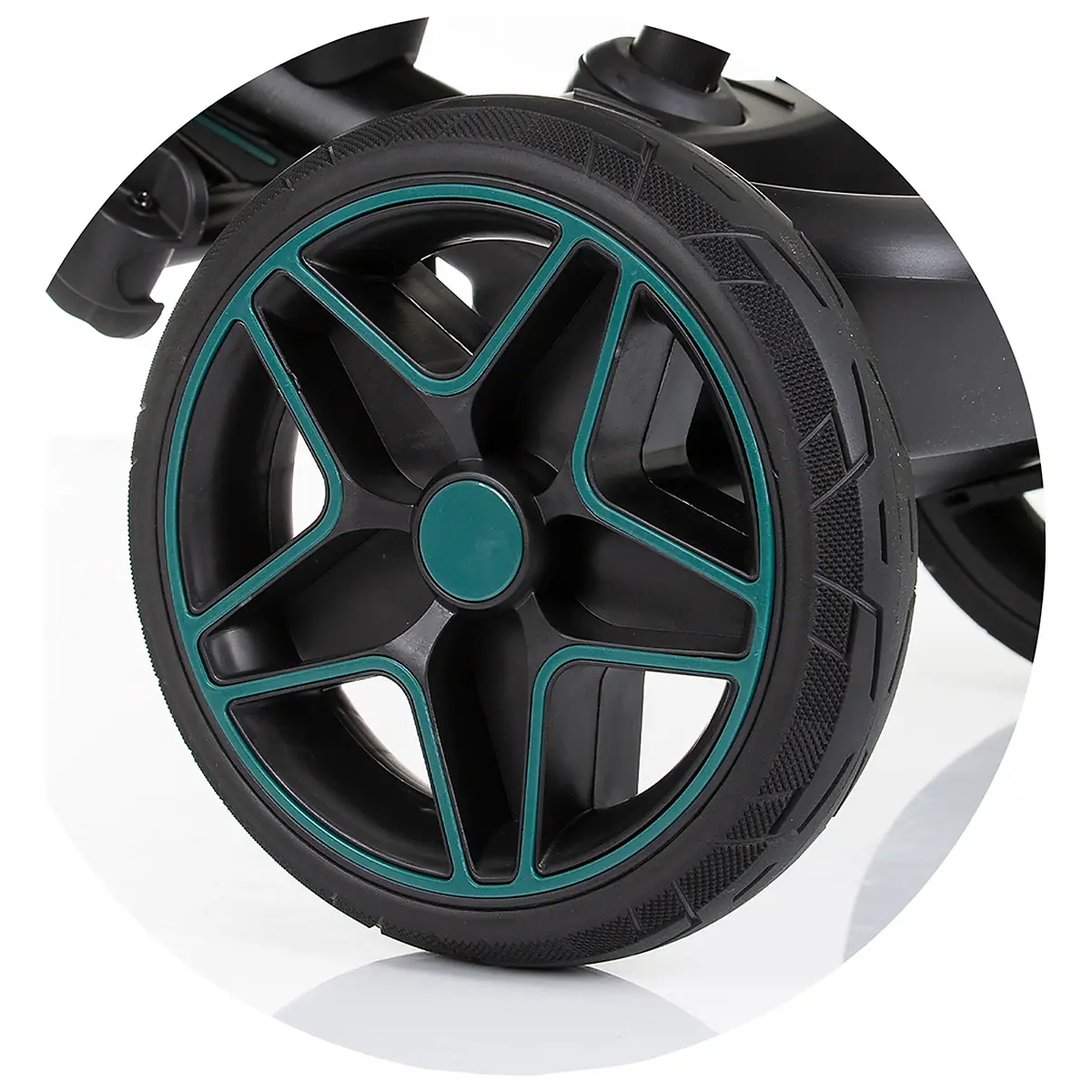 Tricicleta cu copertina si sezut reversibil Chipolino Derby teal 5 ani [12]