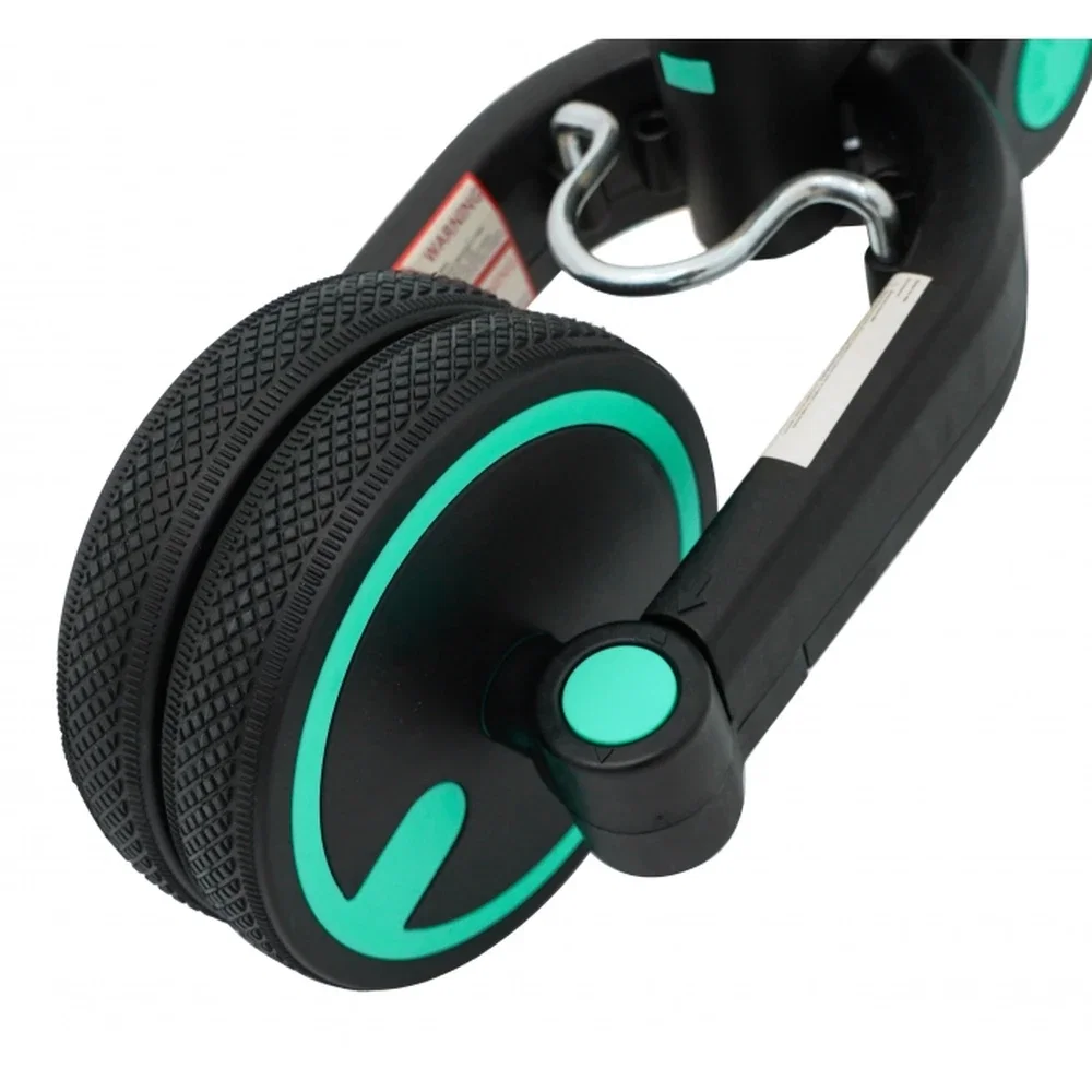 Tricicleta cu pedale 3 in 1 si roti din cauciuc SporTrike - Albastru [7]