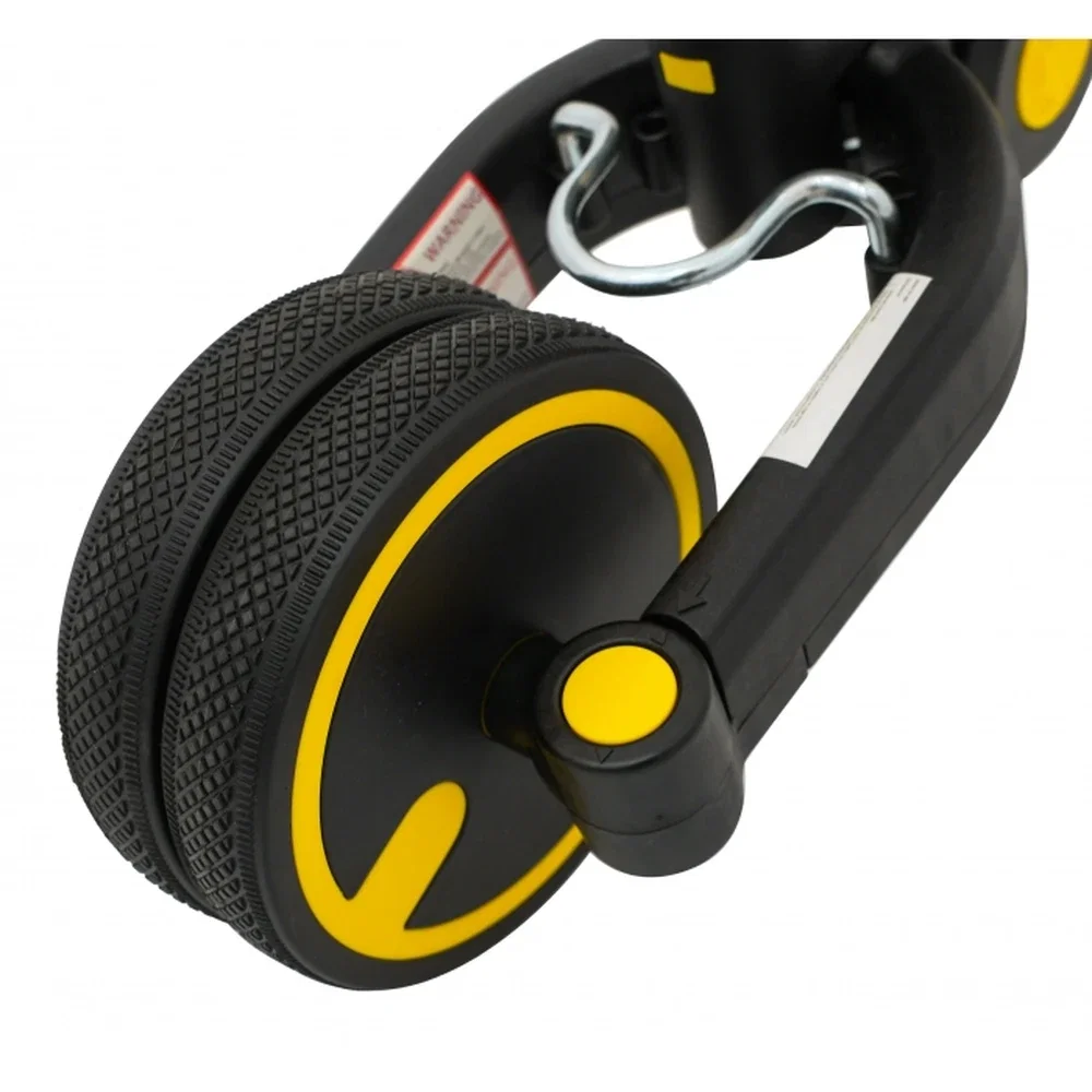 Tricicleta cu pedale 3 in 1 si roti din cauciuc SporTrike - Galben [7]