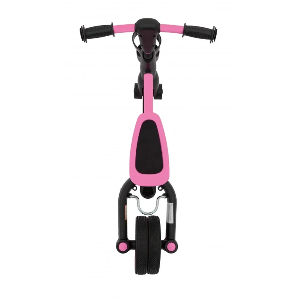 Tricicleta cu pedale 3 in 1 si roti din cauciuc SporTrike - Roz [7]