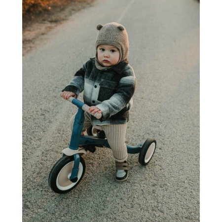 Tricicleta, Petite&Mars, Turbo, Editie limitata, 5 in 1, Multifunctionala, Vehicul de impins, Bicicleta cu/fara pedale, Cu maner de ghidaj, Detasabil, Roti din cauciuc, Pana la 25 kg, 1.5-5 ani, Llama [46]
