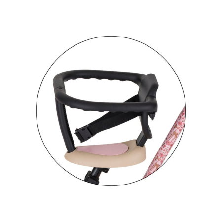 Tricicleta, Petite&Mars, Turbo, Editie limitata, 5 in 1, Multifunctionala, Vehicul de impins, Bicicleta cu/fara pedale, Cu maner de ghidaj, Detasabil, Roti din cauciuc, Pana la 25 kg, 1.5-5 ani, Rosy  [16]