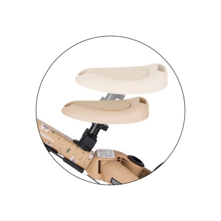 Tricicleta, Petite&Mars, Turbo, Editie limitata, 5 in 1, Multifunctionala, Vehicul de impins, Bicicleta cu/fara pedale, Cu maner de ghidaj, Detasabil, Roti din cauciuc, Pana la 25 kg, 1.5-5 ani, Llama [16]