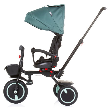 Tricicleta pliabila Chipolino Quick Fold cu sezut reversibil, Aloe 5 ani [1]