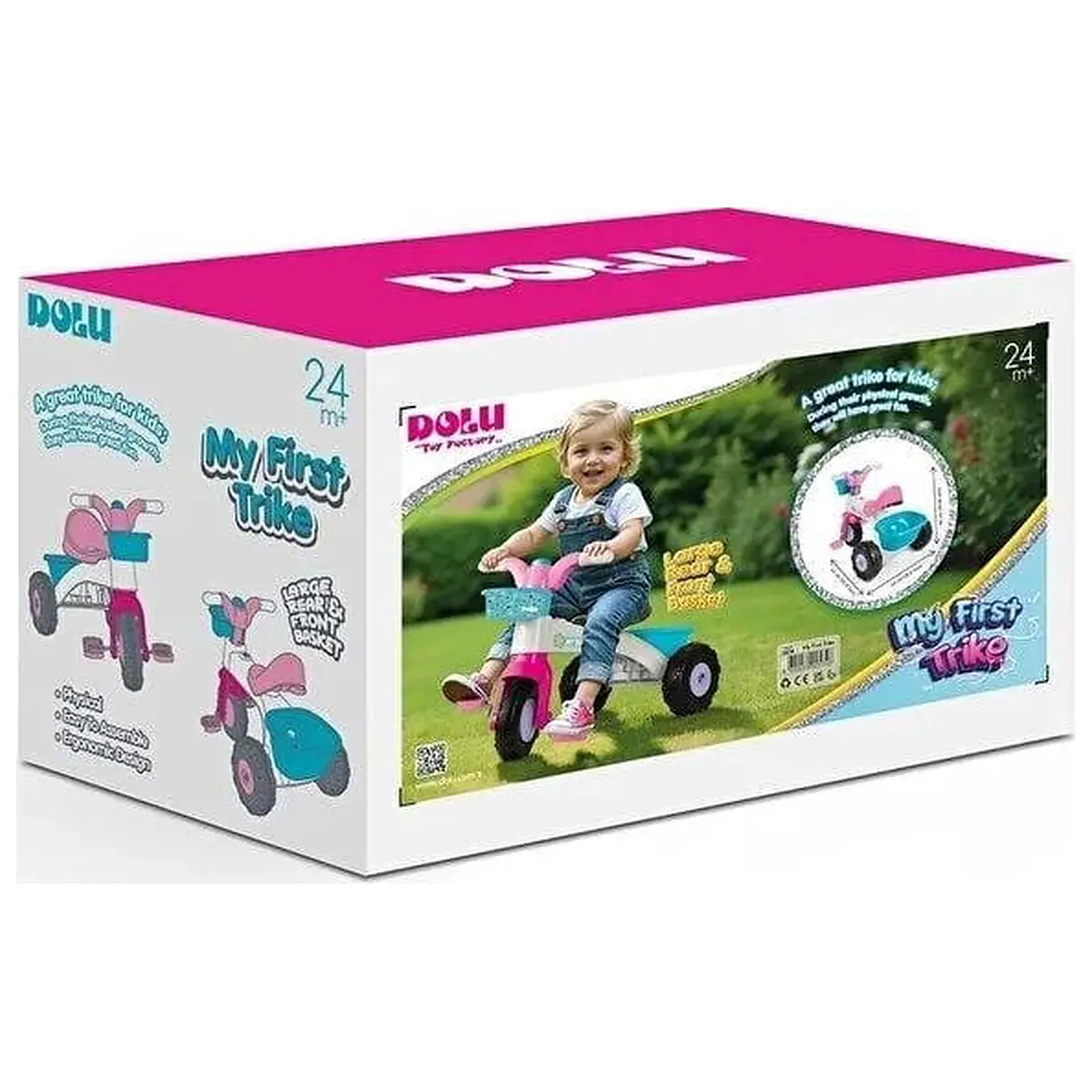Tricicleta roz - My first trike DOLU 2 ani+ [2]