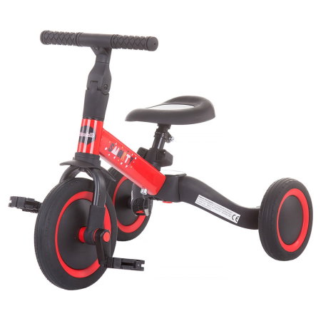 Triciclete copii - Tricicleta si bicicleta Chipolino Smarty 2 in 1 red 1 an