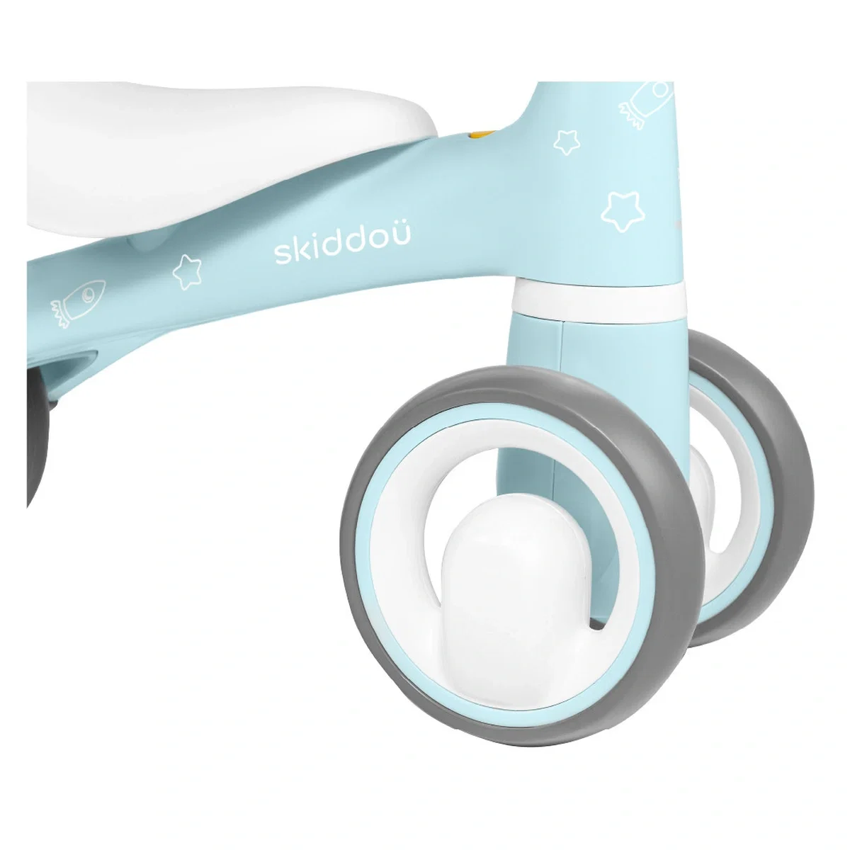 Tricicleta Skiddou Berit Ride-On, Sky High, Bleu 1 an [8]