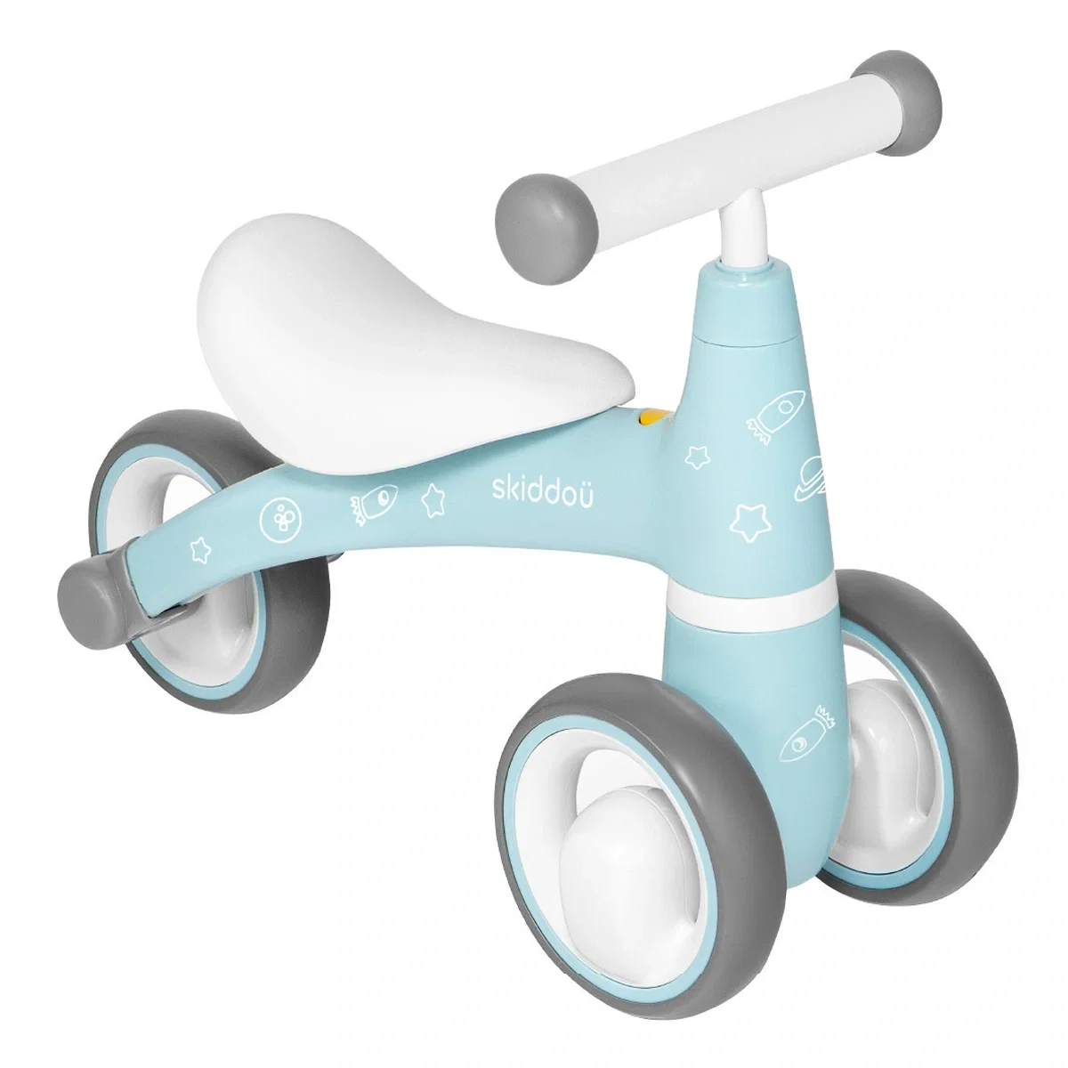 Tricicleta Skiddou Berit Ride-On, Sky High, Bleu 1 an [2]