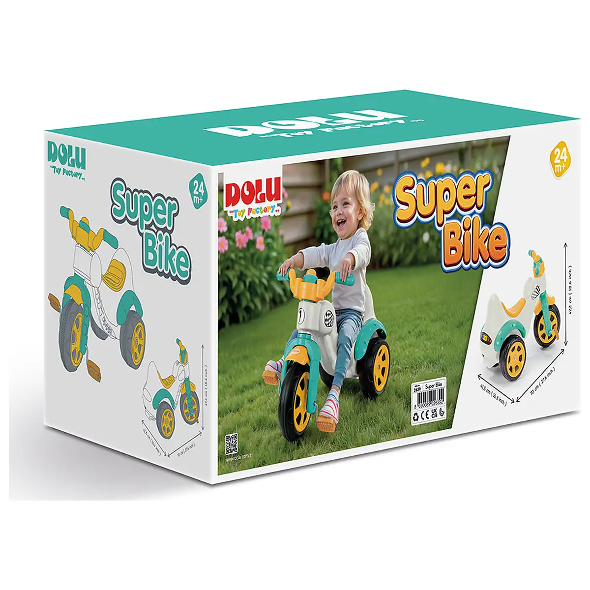 Tricicleta - Super bike pastel DOLU 2 ani+ [3]