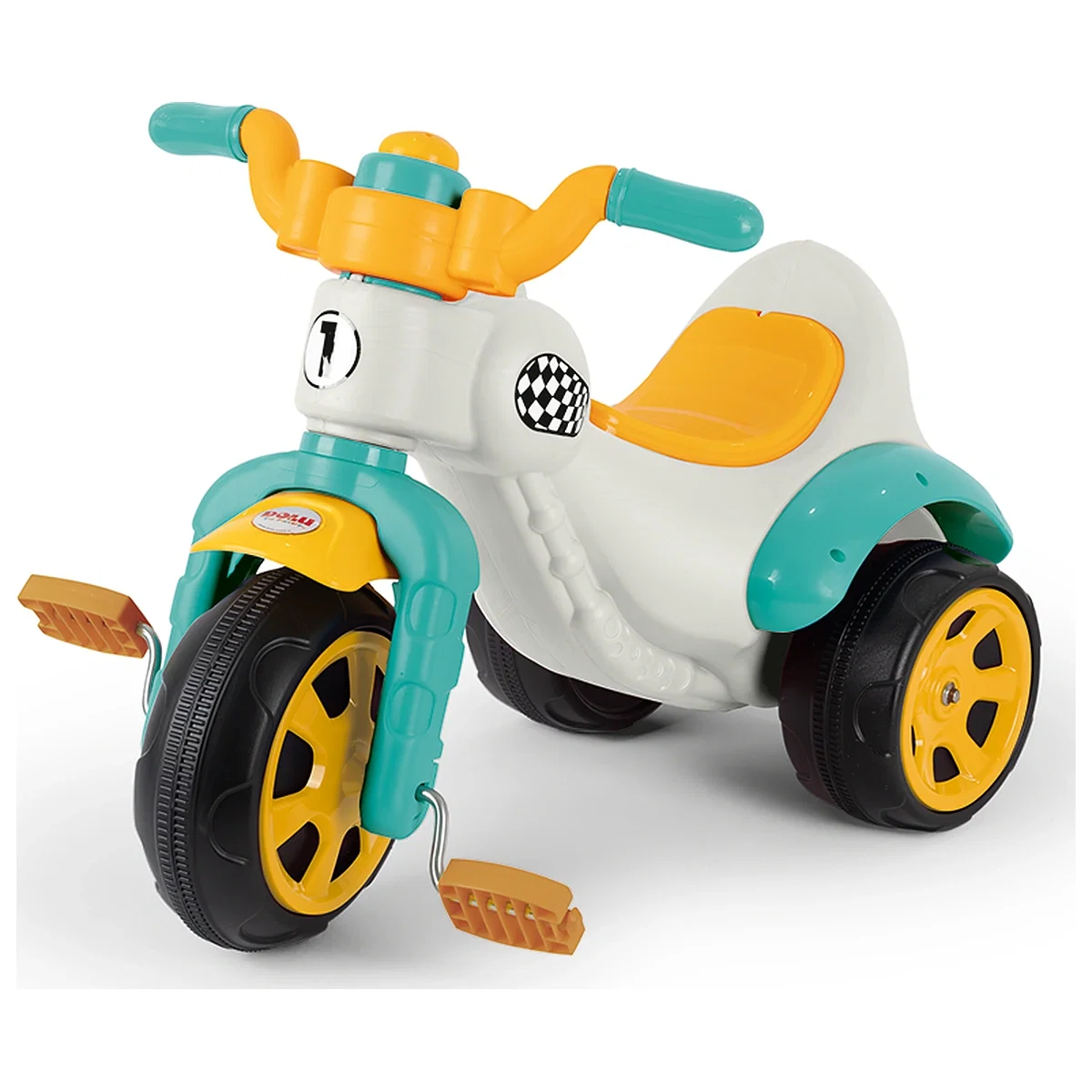 Triciclete copii - Tricicleta - Super bike pastel DOLU 2 ani+