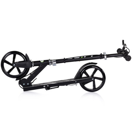 Trotineta Chipolino Swift, de la 8 ani, pana la 100 kg, frana de mana pe ghidon, pliere compacta, Negru [3]