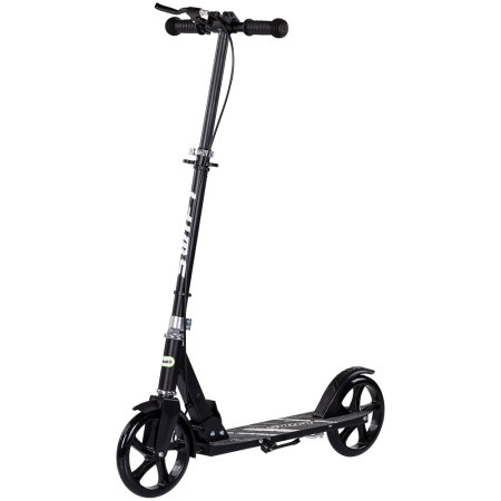 Trotinete - Trotineta Chipolino Swift, de la 8 ani, pana la 100 kg, frana de mana pe ghidon, pliere compacta, Negru