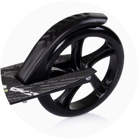 Trotineta Chipolino Swift, de la 8 ani, pana la 100 kg, frana de mana pe ghidon, pliere compacta, Negru [6]