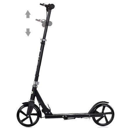 Trotineta Chipolino Swift, de la 8 ani, pana la 100 kg, frana de mana pe ghidon, pliere compacta, Negru [2]