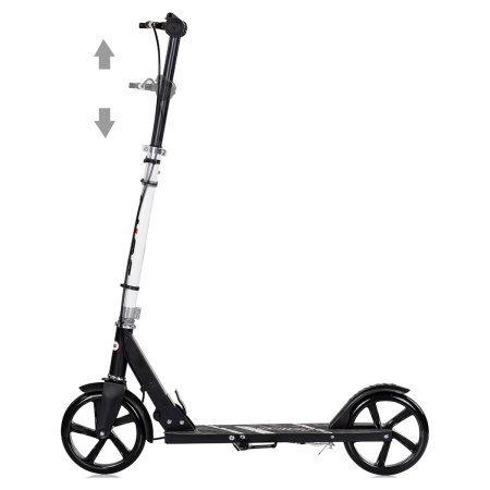 Trotineta Chipolino Swift, de la 8 ani, pana la 100 kg, frana de mana pe ghidon, pliere compacta, White [2]
