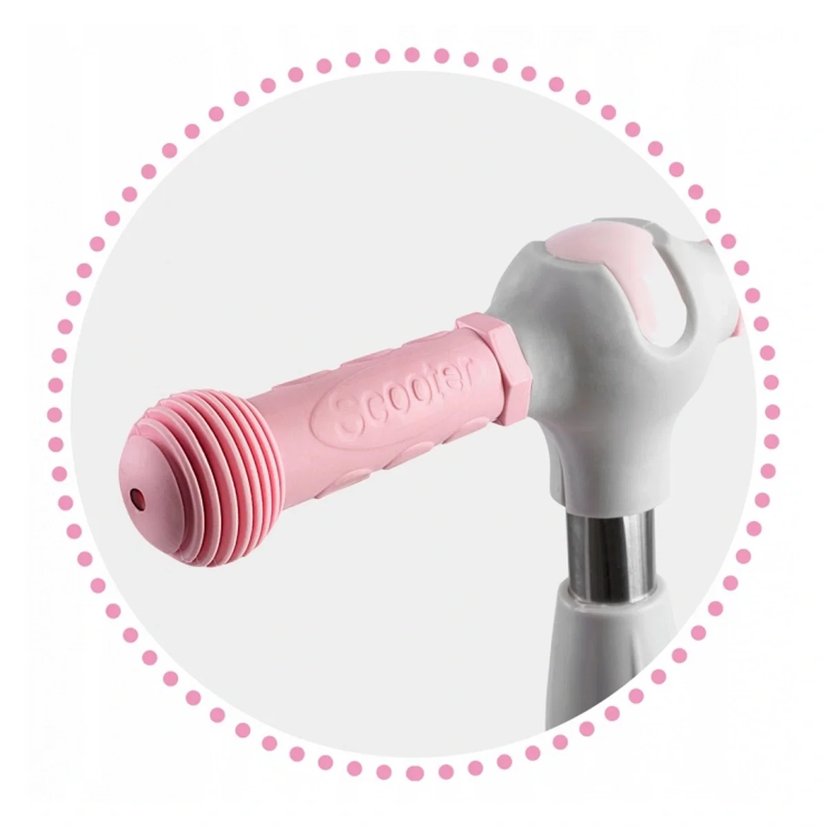 Trotineta cu roti cu LED Ricokids Piko - Roz [2]