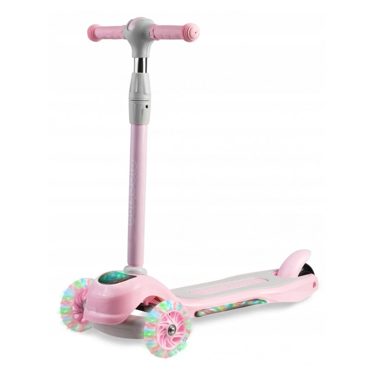 Trotinete - Trotineta cu roti cu LED Ricokids Piko - Roz