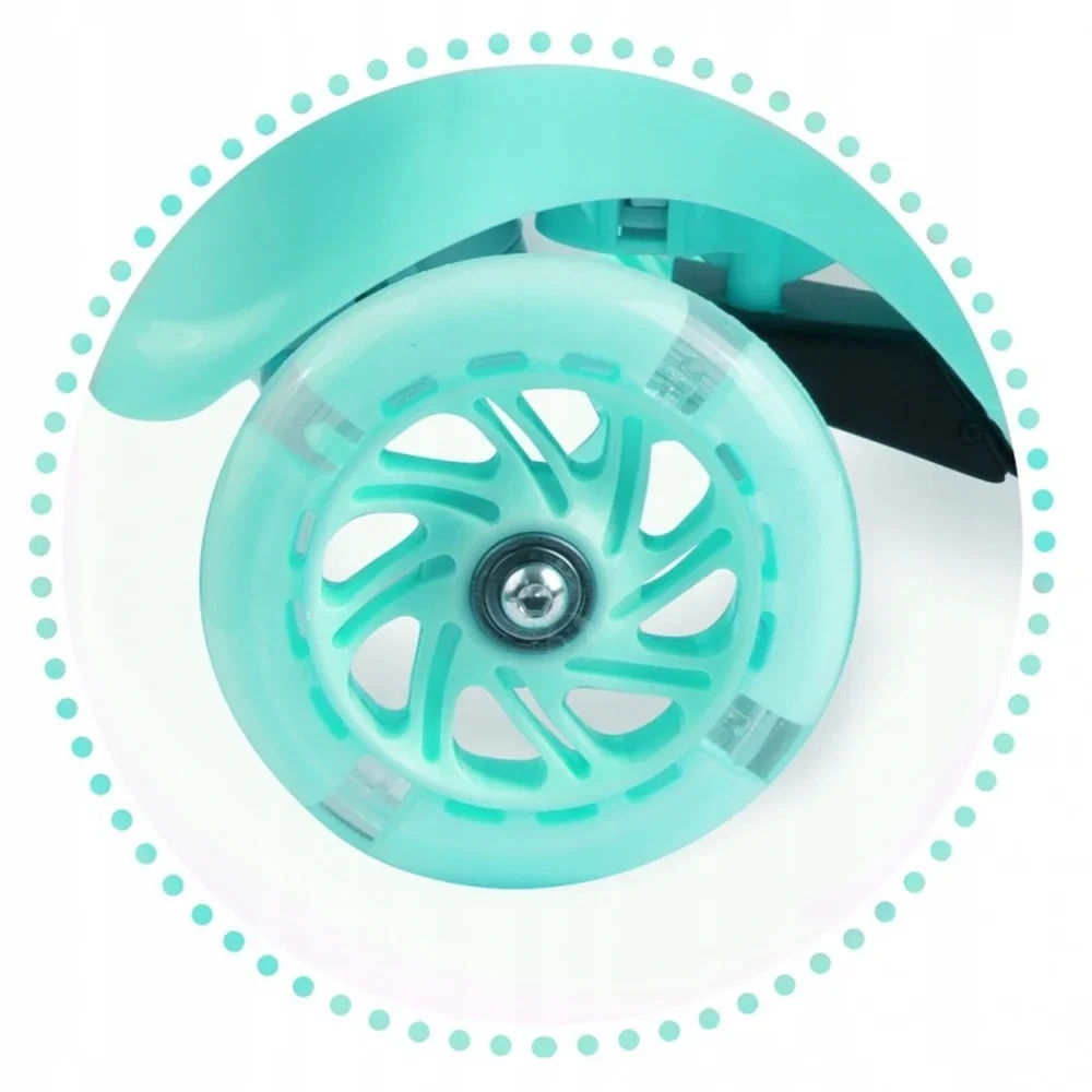 Trotineta Cu Roti Cu Led Ricokids Piko Turcoaz [4]