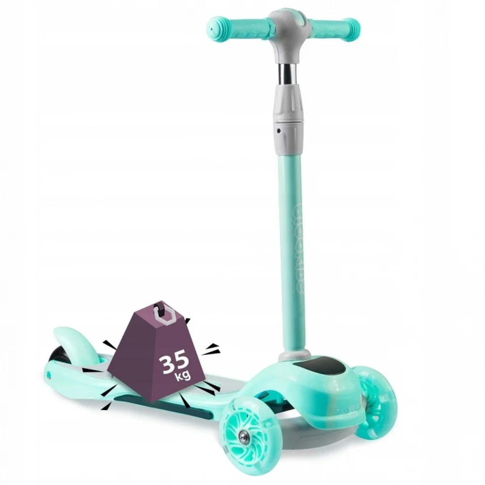 Trotineta Cu Roti Cu Led Ricokids Piko Turcoaz [6]