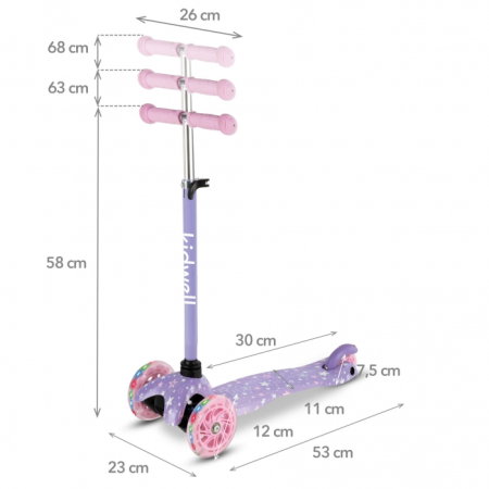 Trotineta Kidwell UNO - Stars 3 ani+ [12]