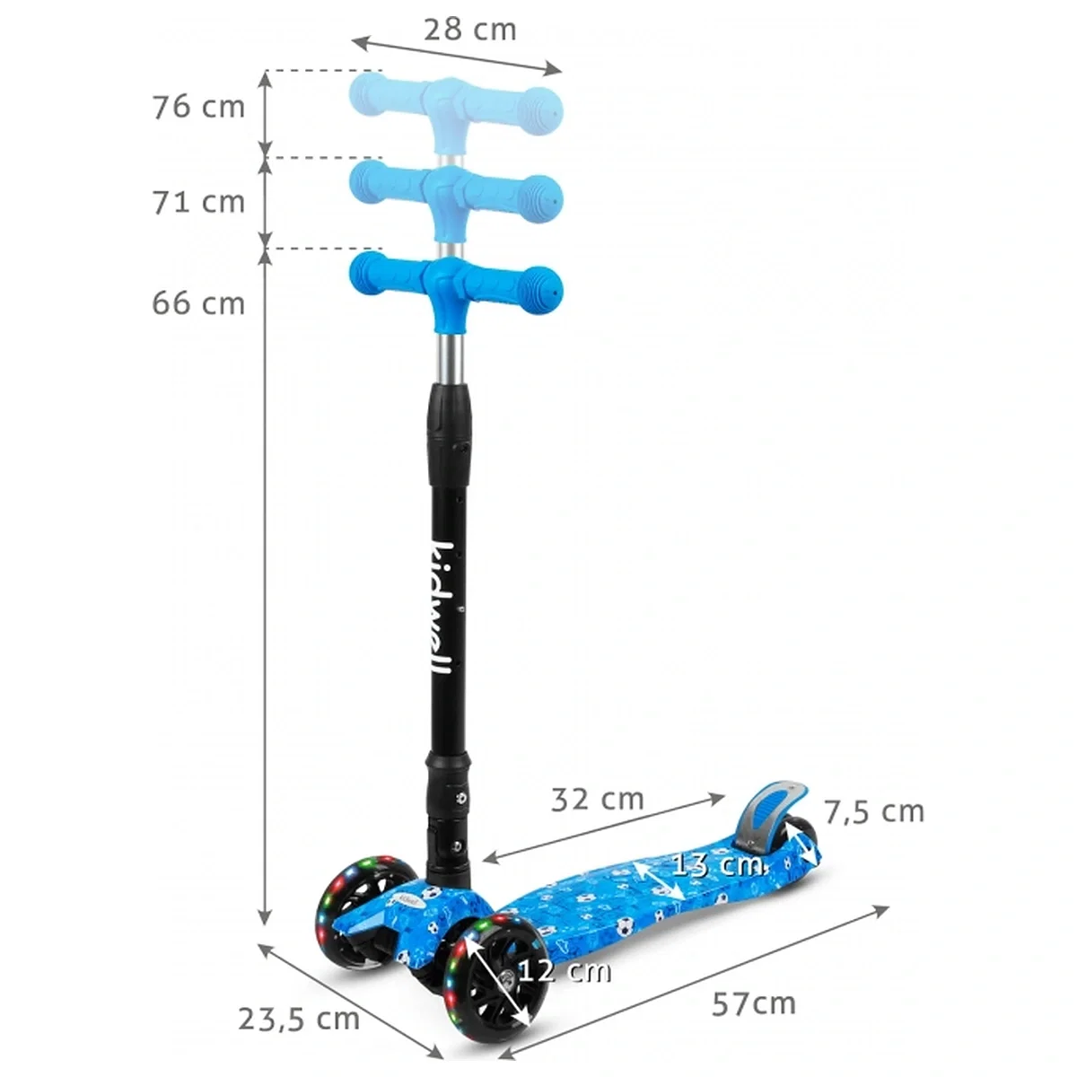 Trotineta Kidwell VENTO - Fotball 3 ani+ [10]