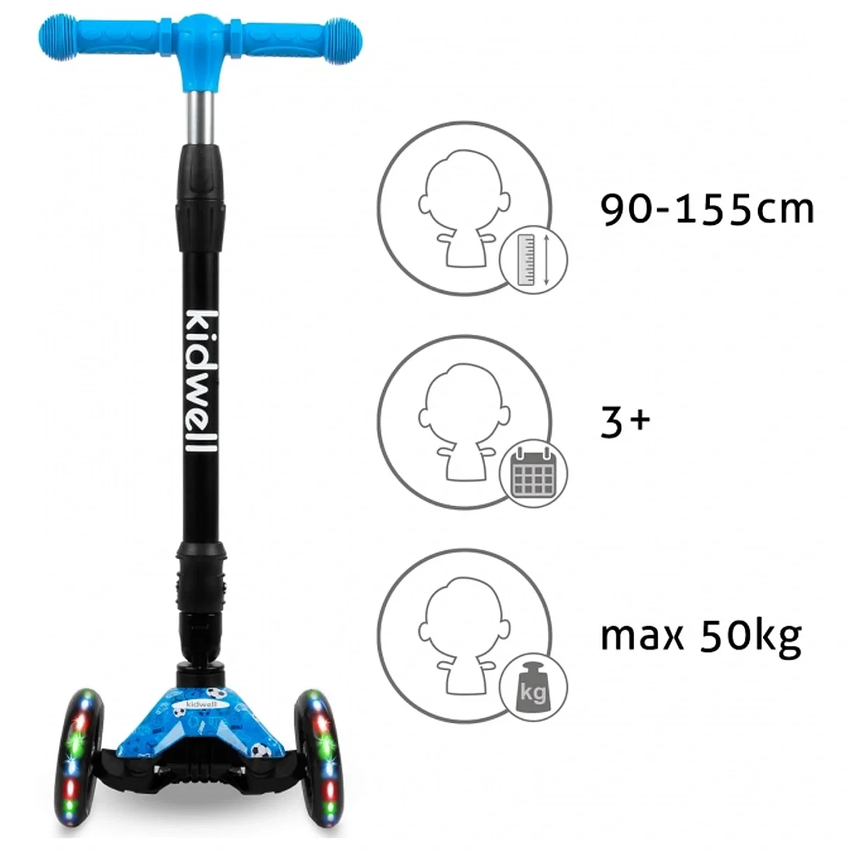 Trotineta Kidwell VENTO - Fotball 3 ani+ [9]