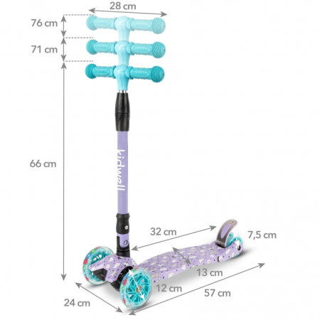 Trotineta Kidwell VENTO - Kitty 3 ani+ [10]