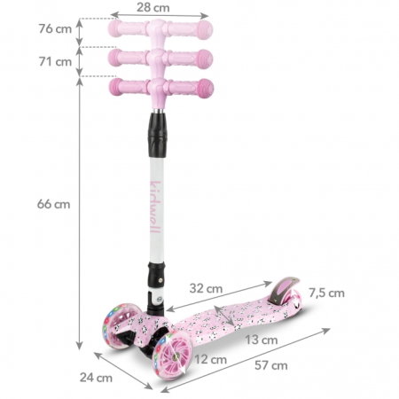 Trotineta Kidwell VENTO - Panda 3 ani+ [10]