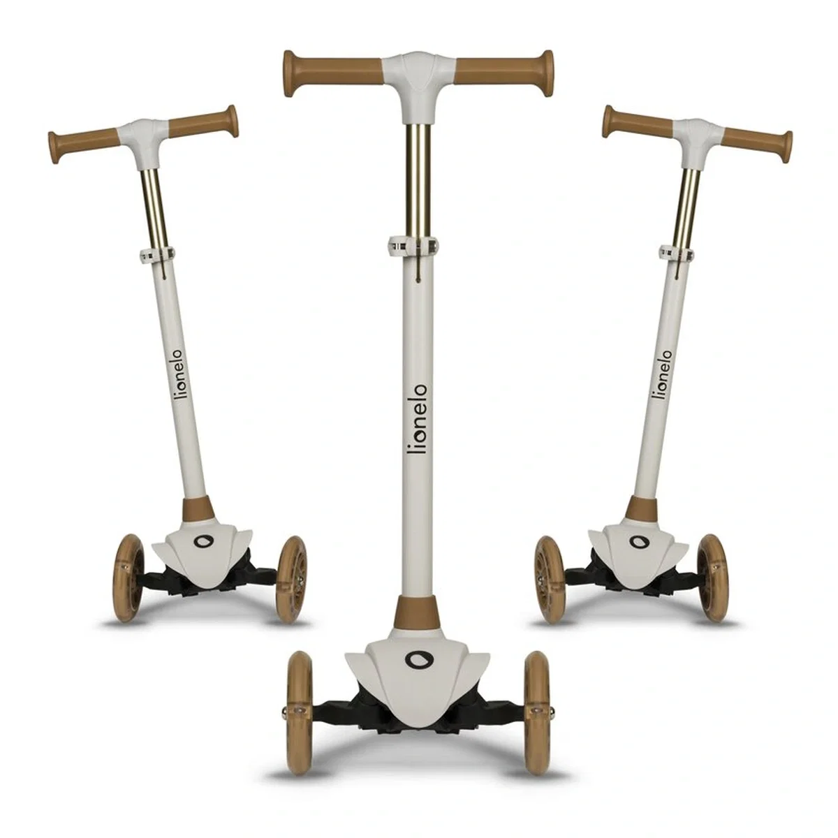 Trotineta, Lionelo, Jessy, Pana la 50 Kg, lumini LED, 3 ani+, Maro [7]
