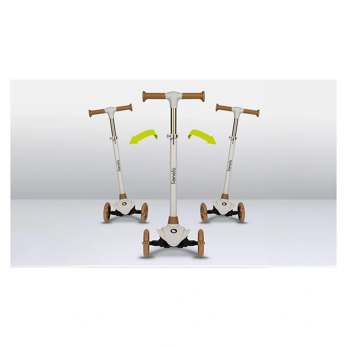 Trotineta, Lionelo, Jessy, Pana la 50 Kg, lumini LED, 3 ani+, Maro [19]