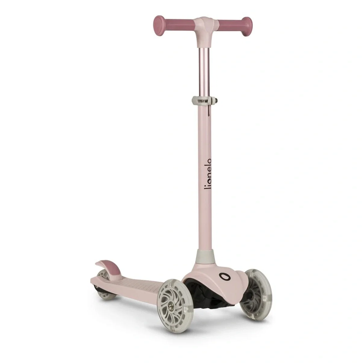 Trotineta, Lionelo, Jessy, Pana la 50 Kg, lumini LED, 3 ani+, Roz [2]